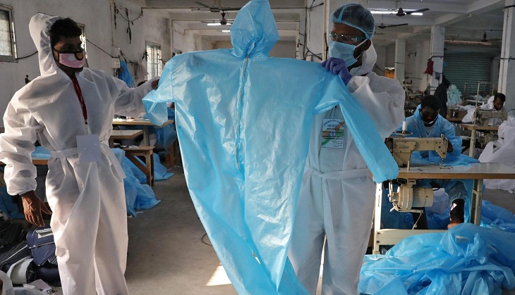 Two lakh PPE kits, two lakh N95 masks being manufactured in India daily, says PM Modi