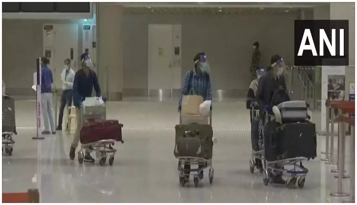 Vande Bharat Mission: 225 passengers arrive at Mumbai's Chhatrapati Shivaji International Airport from Malaysia