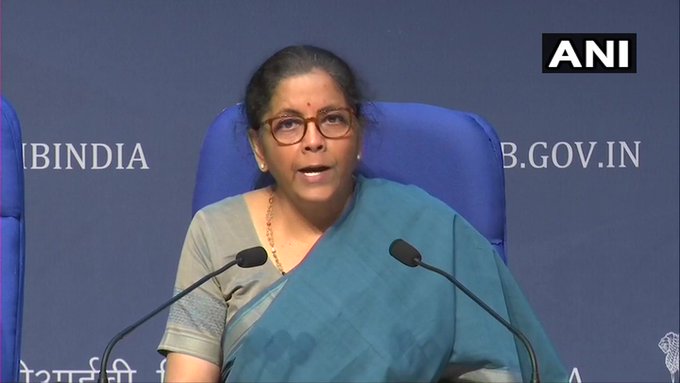 Centre to increase public expenditure on health: Nirmala Sitharaman 