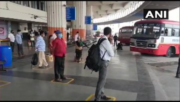 Covid-19: Bus services resume in Karnataka amid lockdown 4.0