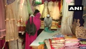 Eid 2020: People throng to shops ahead of Eid-ul-Fitr in J-K's Poonch