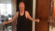Anupam Kher shares work-out video, thanks Akshay, Salman and Anil Kapoor for keeping him motivated