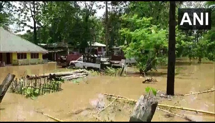 Assam Flood: Flash floods hit Kamrup district 