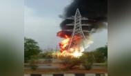 Telangana: Fire breaks out at electricity substation in Nalgonda