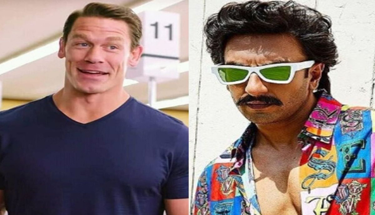 Ranveer Singh's epic reaction after John Cena dubs him as 'Stone Cold Singh'
