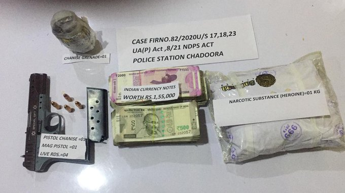 J-K Police busts narco-terror module, six terrorist associates linked to JeM arrested