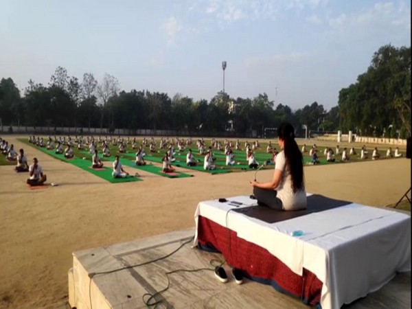 UP: Yoga camps being organised for policemen in Moradabad
