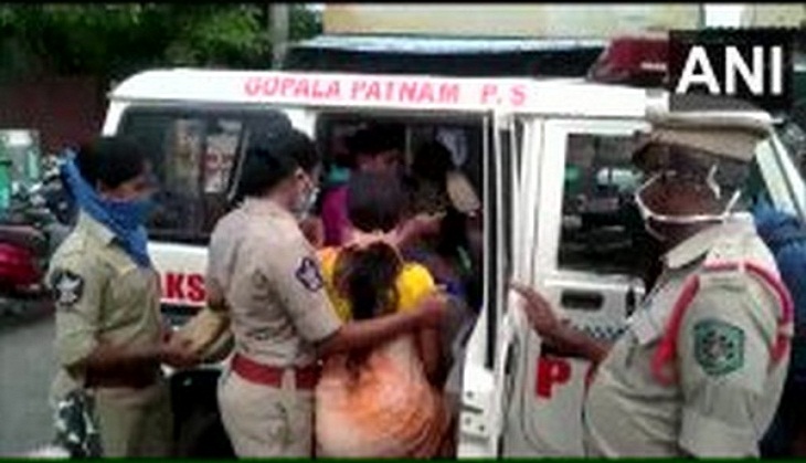 Visakhapatnam: Over 90 people arrested for planning to protest near LG Polymers plant