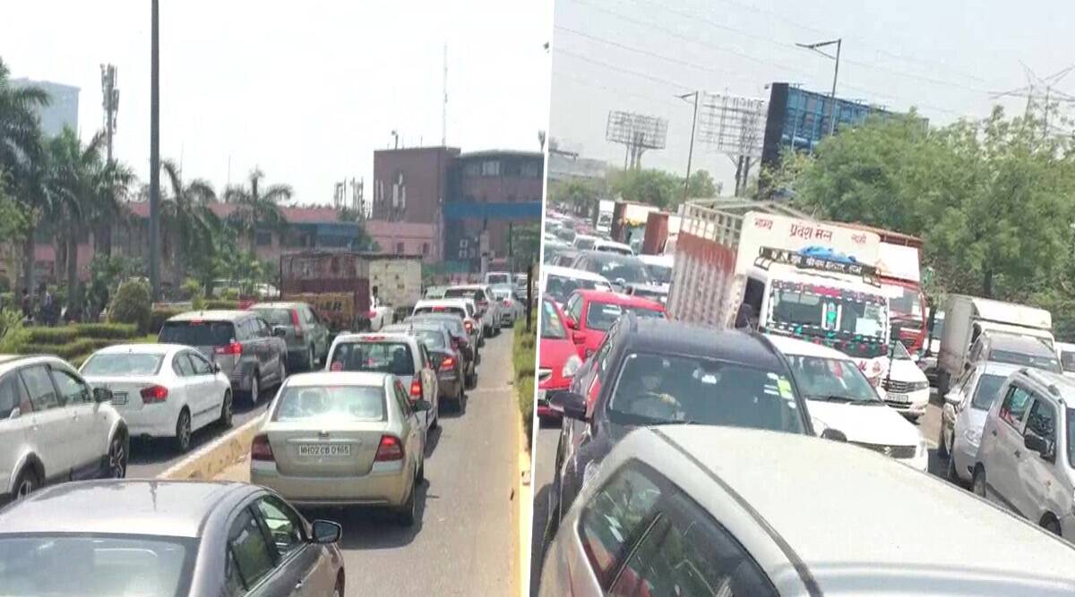 Traffic jam at DND flyway as Delhi borders open 
