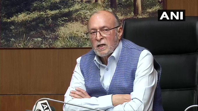 LG summons meeting of political parties to discuss COVID-19 situation in Delhi