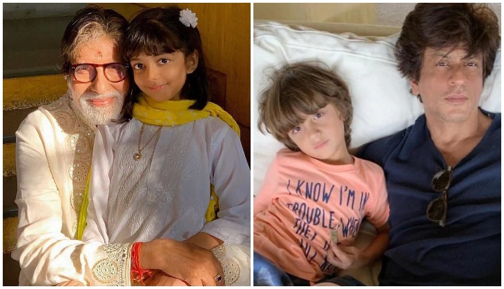 Here's how Amitabh Bachchan reacted after Shah Rukh Khan said AbRam's heroine will be Aaradhya Bachchan