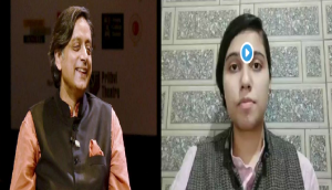 Check out Shashi Tharoor’s epic response on Saloni Gaur aka Nazma Aapi’s viral video