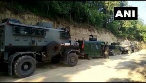 J-K: Encounter underway between security forces and terrorists in Awantipora 