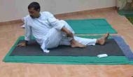 International Yoga Day: Arvind Kejriwal performs Yoga