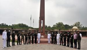 Galwan valley clash: Coursemates pay homage to Col Santosh Babu at National War Memorial 
