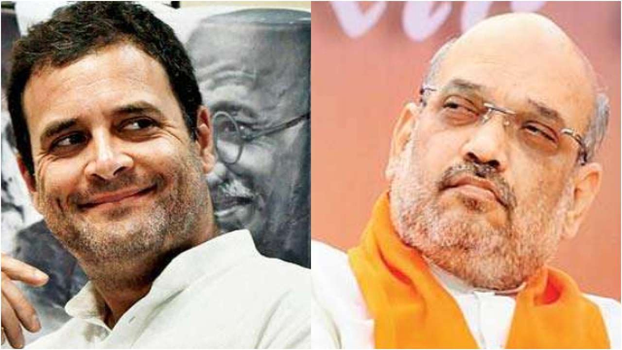 Amit Shah asks Rahul Gandhi to take off 'Italian glasses' to see development  