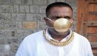 Pune: Man dons gold mask worth Rs 2.89 lakhs amid COVID-19