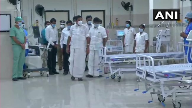 Tamil Nadu CM to inaugurate COVID-19 hospital in Chennai