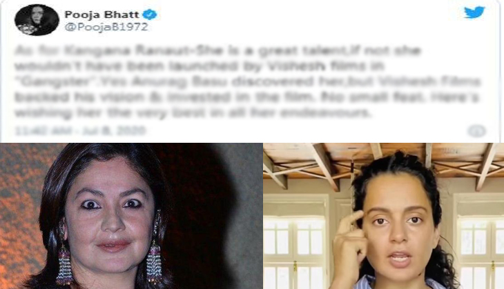 Pooja Bhatt has this thing to say on Kangana Ranaut amid nepotism debate