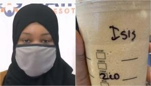 Muslim woman feels humiliated after Starbucks writes 'ISIS' on her coffee cup