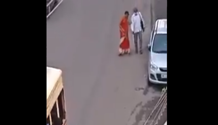 Kerala Woman Runs After Bus To Help Visually Impaired Man Viral Video