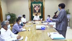 Tamil Nadu CM, Central team holds COVID-19 review meeting 