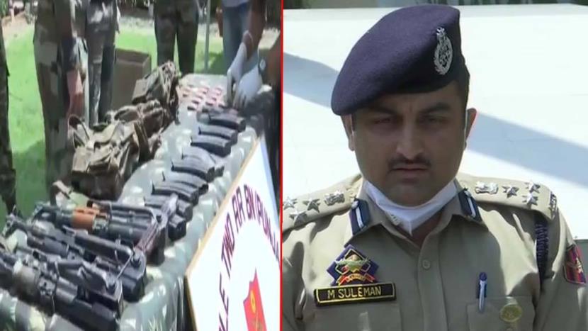 LeT terrorists killed in Sopore were planning big attack: DIG Baramulla after recovering their weapons
