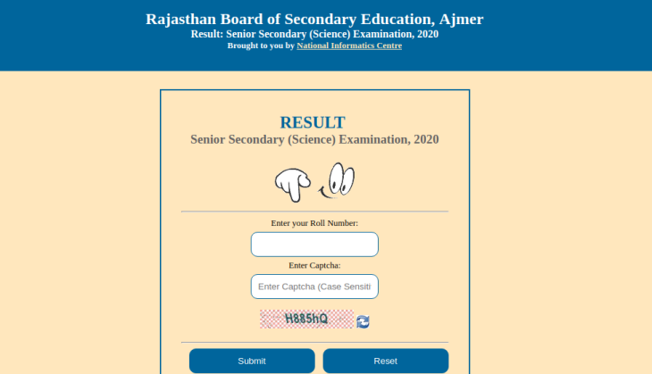 rajasthan board result