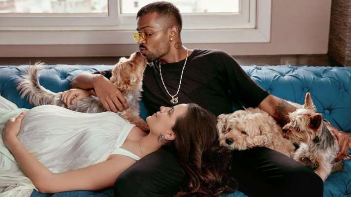 Hardik Pandya shares picture with fiancee Natasa Stankovic