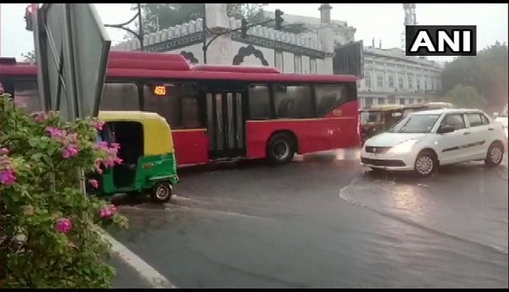 Weather Update: Heavy rain lashes several parts of Delhi on Sunday morning