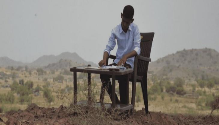 Rajasthan: Harish climbs mountain every day to get internet access online classes