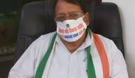 MP: Congress leaders adorn masks seeking 'return of Kamal Nath govt'  