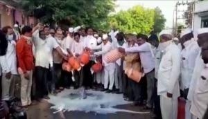 Maharashtra: Milk producers' protest intensifies; demand Rs 30 per litre 