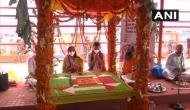 Ram Mandir Bhoomi Pujan: 'Ramarchan puja' begins at Ram Janmbhoomi in Ayodhya 