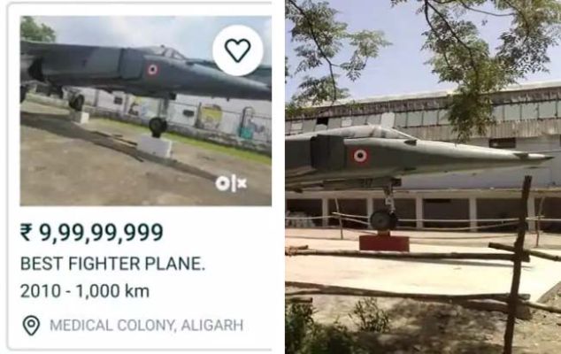 Kargil war retired Mikoyan-Gurevich MiG-23 fighter jet found listed on OLX for sale at Rs 9.99 crore