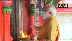 PM Modi in Ayodhya, dons dhoti-kurta for bhoomi pujan event; netizens say ‘namo namo’