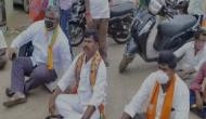 Andhra Pradesh: BJP protest against sub-inspector negligence in gang rape case, SI sent on VR, DSP assures stern action