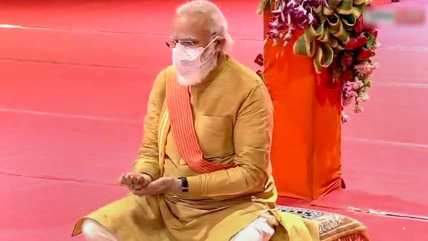 PM Modi lays foundation stone of Ram temple in Ayodhya, bhoomi pujan concludes
