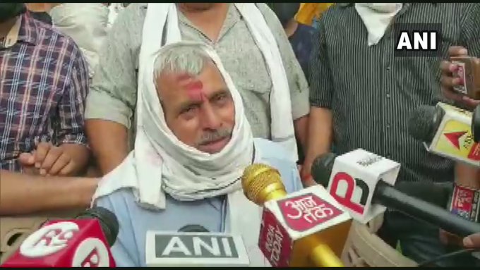 Deceased AI co-pilot Akhilesh Kumar's father: Provide job to daughter-in-law to support her child