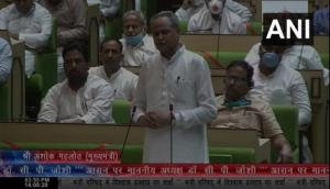 Rajasthan: CM Ashok Gehlot government wins vote of confidence in assembly by voice vote     