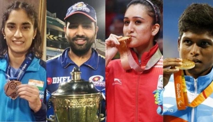 Khel Ratna Award 2020: Rohit Sharma, Manika Batra, Vinesh Phogat, Mariyappan Thangavelu recommended