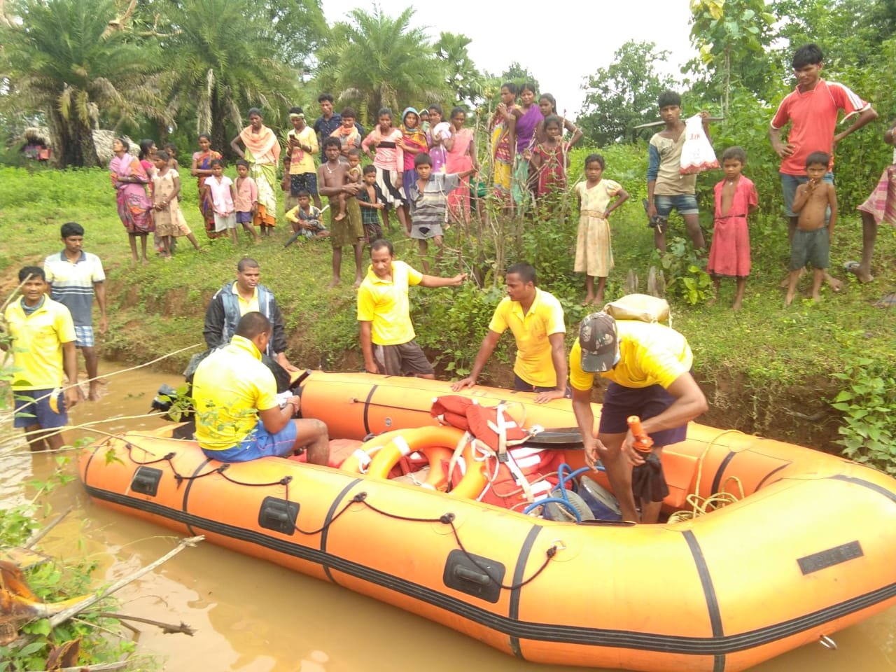 Odisha: 35 evacuated to safer place from flood-affected area 