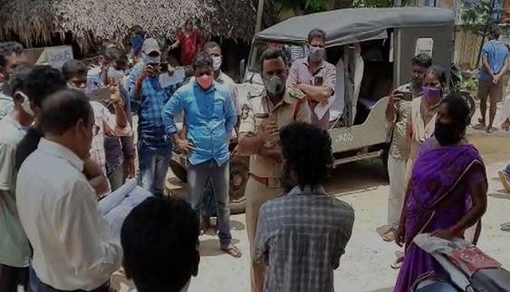 AP: Farmer attempts suicide in front of MRO office in Vizag