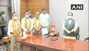 Manipur: 5 MLAs who had left Congress join BJP, meet JP Nadda  