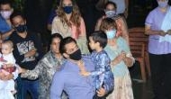 Salman Khan, family, celebrities gather at Sohail Khan's residence for Ganpati Visarjan celebrations
