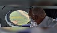 Karnataka: CM Yediyurappa conducts aerial survey of rain-affected Belagavi