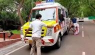 Amaravati: SBI hands over ambulance to Andhra Pradesh police 