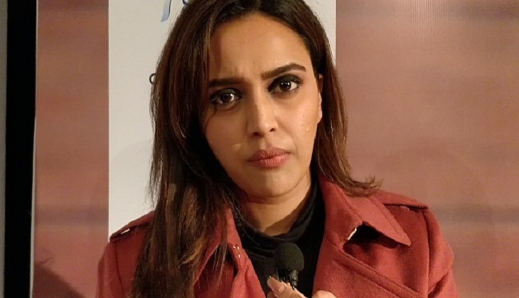 Swara Bhasker lambasts media for ‘a witch-hunt’ against Rhea Chakraborty