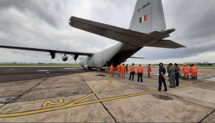 Four NDRF teams airlifted from Pune to Nagpur in view of evolving flood situation