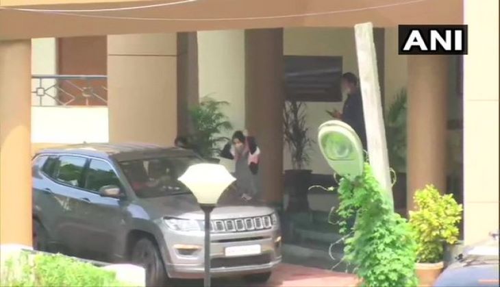 Sushant death case: Rhea Chakraborty, her brother Showik reach for CBI questioning 